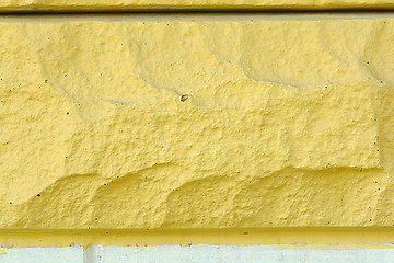Image showing yellow brick wall texture
