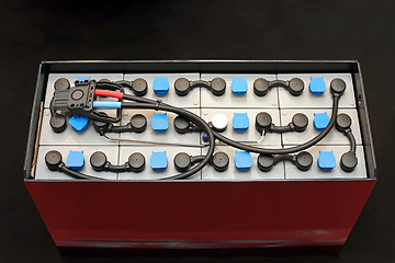 Image showing Forklift Battery