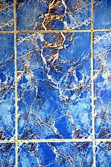 Image showing abstract morocco in africa  tile the blue marble