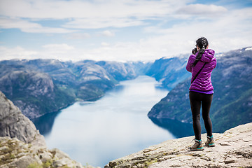 Image showing Nature photographer