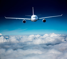 Image showing Passenger Airliner in the sky