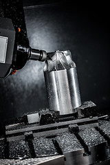 Image showing Metalworking CNC milling machine.