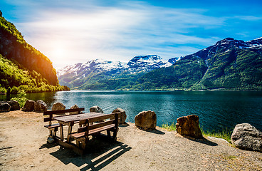 Image showing Beautiful Nature Norway.