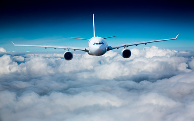 Image showing Passenger Airliner in the sky