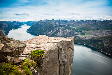 Image showing Preikestolen or Prekestolen