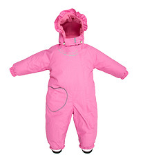 Image showing Childrens snowsuit fall