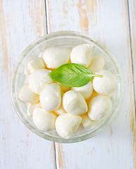 Image showing mozzarella