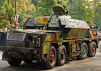 Image showing Military transporter