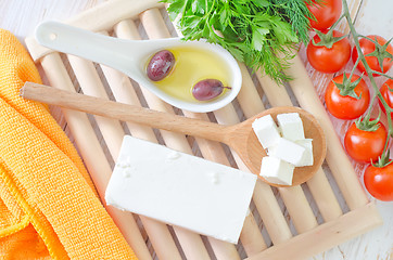 Image showing feta cheese