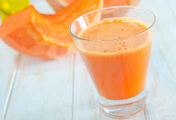 Image showing pumpkin juice