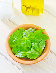 Image showing fresh basil