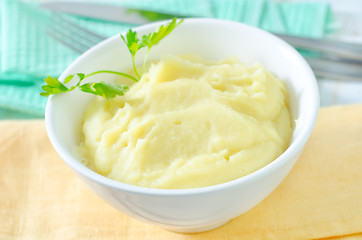 Image showing mashed potato