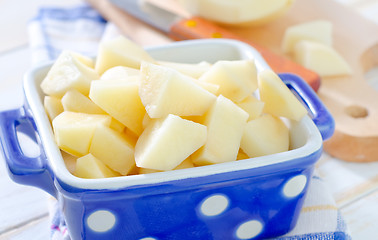 Image showing raw potato