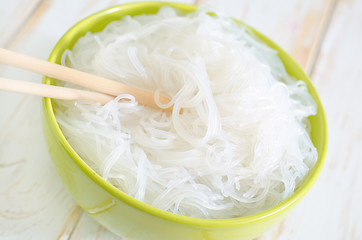 Image showing rice noodle