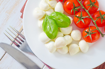 Image showing mozzarella