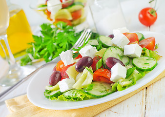 Image showing greek salad