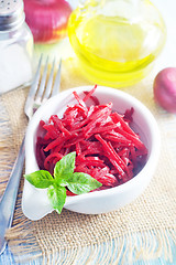 Image showing salad from beet