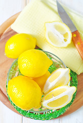 Image showing fresh lemons