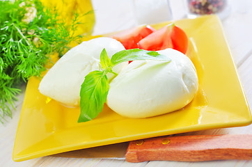 Image showing mozzarella