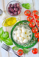 Image showing ingredients for caprese