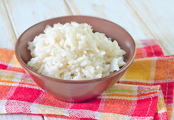 Image showing boiled rice