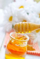 Image showing Pollen and honey