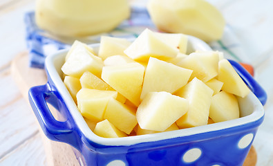 Image showing raw potato