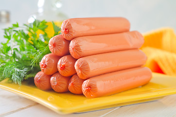 Image showing sausages