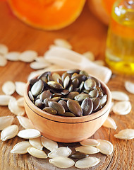 Image showing pumpkin seed