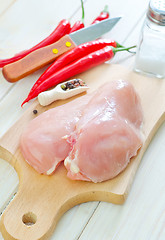 Image showing chicken fillet