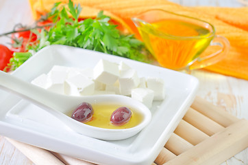 Image showing feta cheese