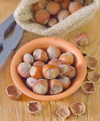 Image showing hazelnuts