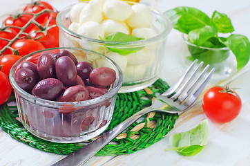 Image showing ingredients for caprese