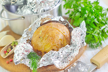 Image showing baked potato