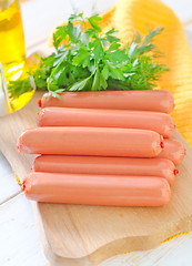 Image showing sausages