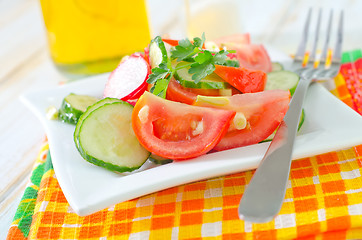 Image showing fresh salad