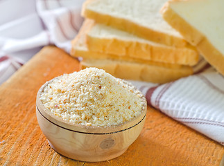 Image showing rusk flour