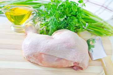 Image showing raw chicken