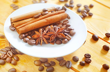 Image showing aroma spice and coffee