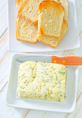 Image showing butter with garlic