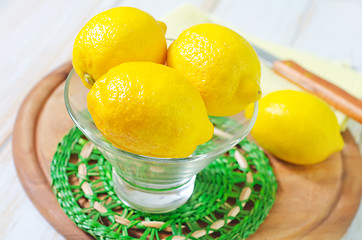 Image showing fresh lemons