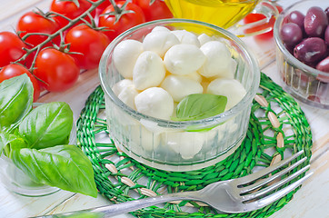 Image showing ingredients for caprese