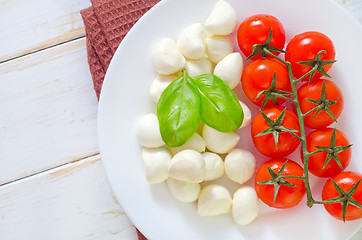 Image showing mozzarella