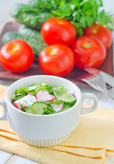 Image showing fresh salad