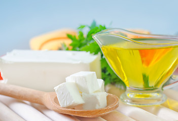 Image showing feta cheese