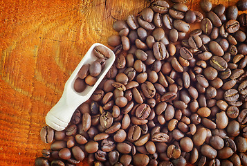 Image showing coffee background