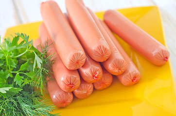 Image showing sausages