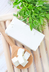 Image showing feta cheese
