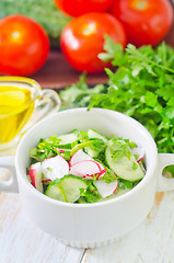 Image showing fresh salad