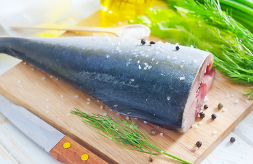 Image showing raw tuna